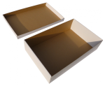 Kartondoboz, 285x180x105 mm,  3 rétegű