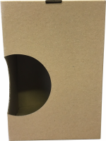 Kartondoboz, Önzáró, 113x95x177 mm, Barna, 3 rétegű