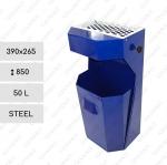 Acél Kuka 50 L Kék