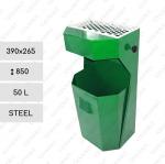 Acél Kuka 50 L Zöld