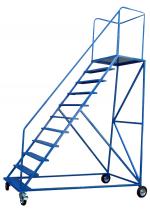 Acél létra dobogómagasság: 2500 mm