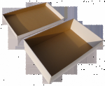 Fedeles Hullámpapír doboz 285x180x75mm 3 rétegű
