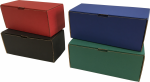 Fekete Hullámkarton doboz 170x75x75 mm, Fekete, 3 rétegű