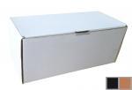 Fekete Hullámkarton doboz 170x75x75 mm, Fekete, 3 rétegű