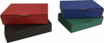 Fekete Hullámpapír doboz 120x83x30 mm, Fekete, 3 rétegű