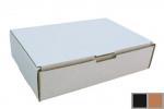 Fekete Hullámpapír doboz 120x83x30 mm, Fekete, 3 rétegű