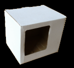 Hullámkarton doboz 105x86x92mm 3 rétegű