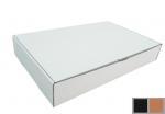 Hullámkarton doboz 330x215x55 mm, Fekete, 3 rétegű