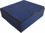 Hullámkarton doboz 80x75x28 mm, Kék, 3 rétegű