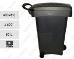 Kék + Szürke Háztartási műanyag Szemetes ~80 L