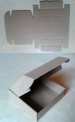 Papírdoboz 170x170x50 mm, Fekete, 3 rétegű Papírdoboz 170x170x50 mm, Fekete, 3 rétegű