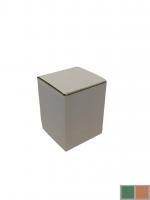 Papírdoboz 35x35x45 mm, Zöld, 3 rétegű