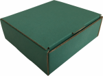 Papírdoboz 80x75x28 mm, Zöld, 3 rétegű