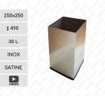 Rozsdamentes acél Ipari kuka 30 L Csiszolt, Szatén