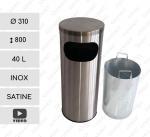 Rozsdamentes acél Kuka 40 L Csiszolt, Szatén