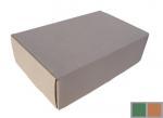 Zöld Hullámkarton doboz 145x93x40 mm, Zöld, 3 rétegű